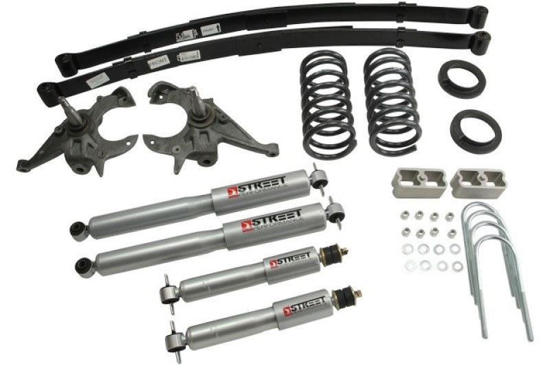 BT Lower Kit w SP Shocks - Belltech LOWERING KIT WITH SP SHOCKS