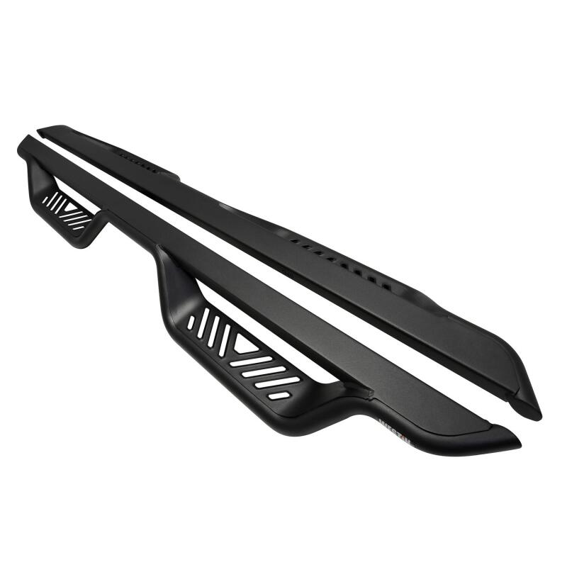 WES Nerf Bars - Outlaw - Westin 15-22 Chevrolet Colorado / GMC Canyon Crew Cab Outlaw Nerf Step Bars - Textured Black