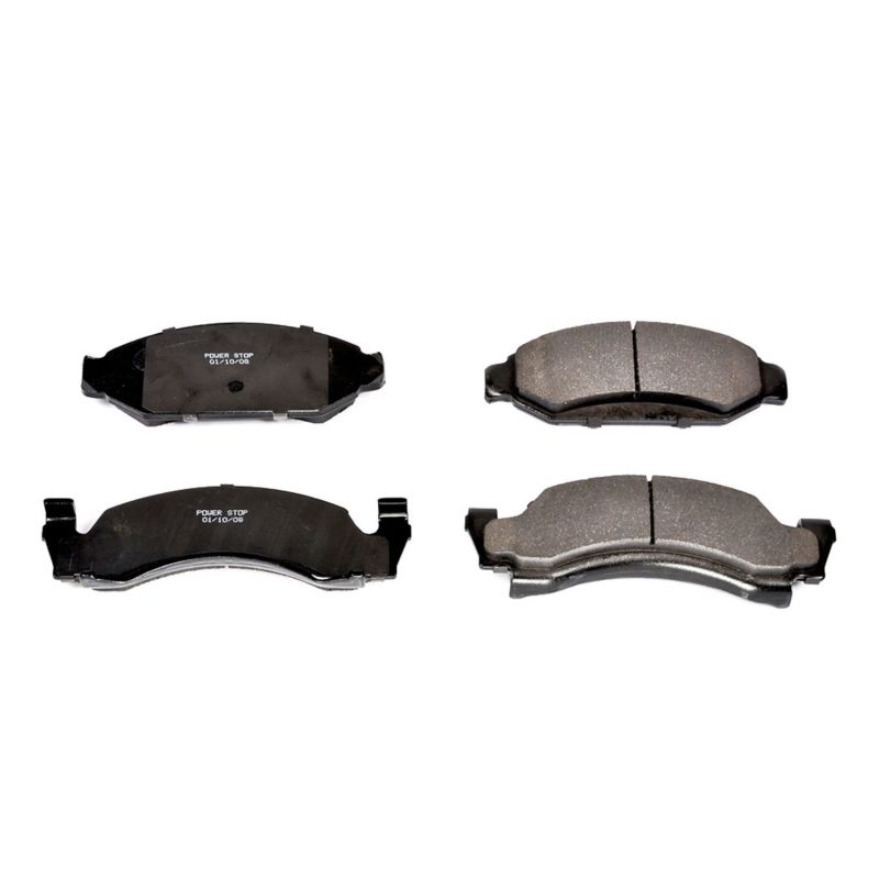 PSB Z16 Evolution Brake Pads - Power Stop 87-93 Ford Bronco Front Z16 Evolution Ceramic Brake Pads