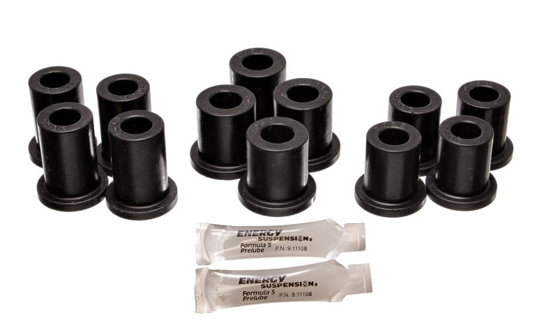 ES Spring/Shackle Bush - Black - Energy Suspension Mit Trk Rear Spring Bushing O.E.M. - Black