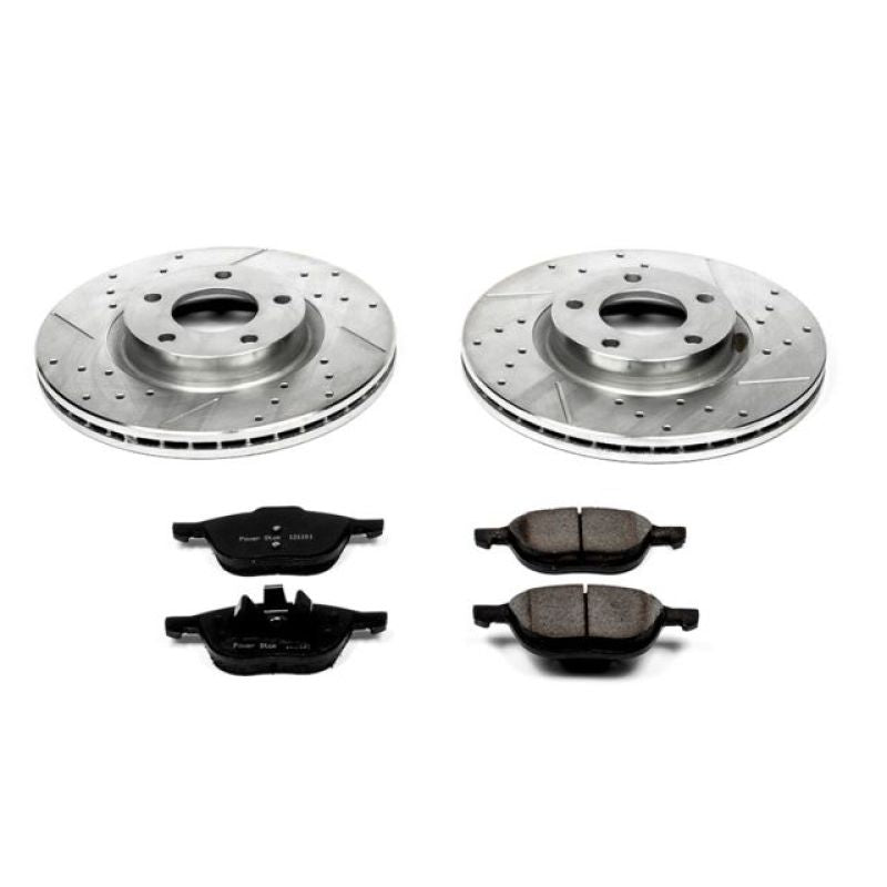 PSB Z23 Evolution Kit - Power Stop 04-13 Mazda 3 Front Z23 Evolution Sport Brake Kit