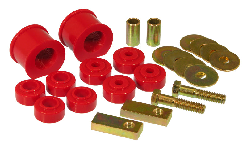 PRO Sway/End Link Bush - Red - Prothane 76-89 Chrysler Front Sway Bar Bushings - 1 1/16in - Red
