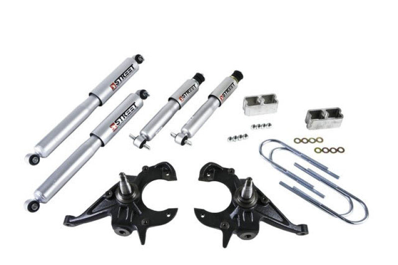 BT Lower Kit w SP Shocks - Belltech LOWERING KIT WITH SP SHOCKS