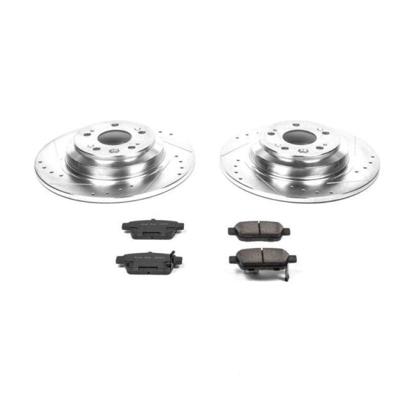 PSB Z23 Evolution Kit - Power Stop 09-14 Acura TL Rear Z23 Evolution Sport Brake Kit