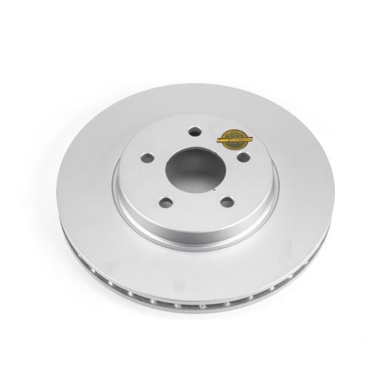 PSB Evolution Coated Rotor - Power Stop 02-08 Jaguar X-Type Front Evolution High Carbon Geomet Coated Rotor