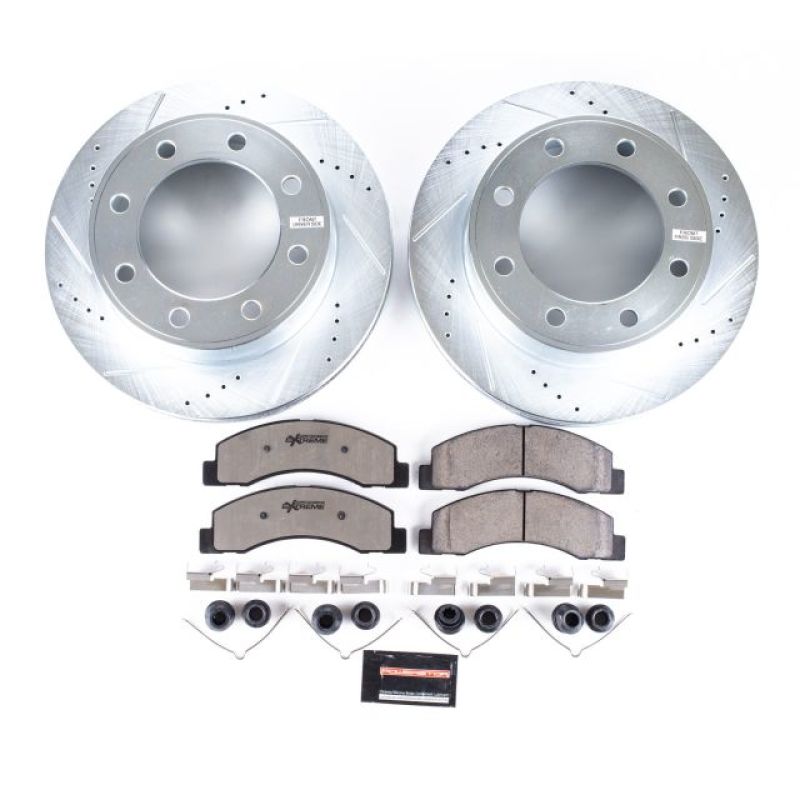 PSB Z36 Truck & Tow Kit - Power Stop 00-05 Ford Excursion Front Z36 Truck & Tow Brake Kit