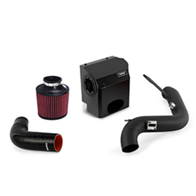 MM Air Intakes - Mishimoto 14-15 Ford Fiesta ST 1.6L Performance Air Intake Kit - Wrinkle Black