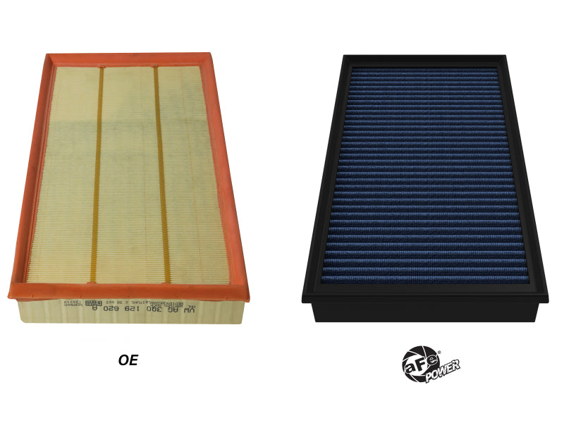 AFE Direct Fit Pro DRY S Air Filter - aFe MagnumFLOW Pro DRY S OE Replacement Filter 17-23 Audi RS3 L5-2.5L (t)