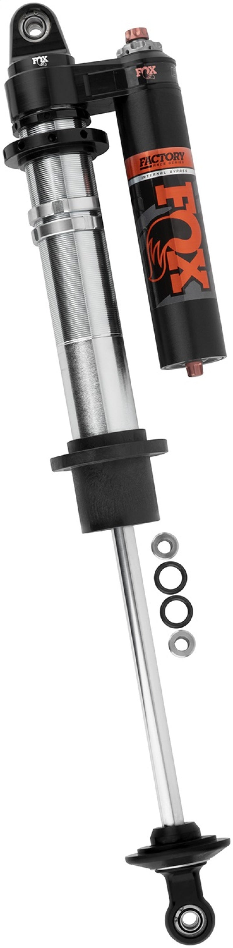FOX 3.0 Factory Coilover Shock - Fox 2.5 Factory Series 12in. IB Piggyback Reservoir Coilover DSC Adjuster - Blk (2,1/70)