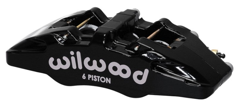 WIL Dynapro Caliper - Wilwood Caliper-Forged Dynapro 6 5.25in Mount-R/H 1.62/1.38in/1.38in Pistons .81in Disc