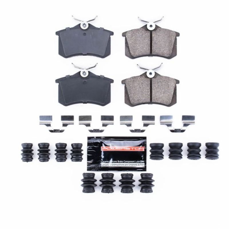PSB Z23 Evolution Brake Pads - Power Stop 10-13 Audi A3 Rear Z23 Evolution Sport Brake Pads w/Hardware