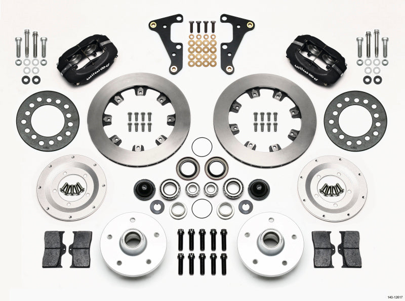 WIL Dynalite Brake Kit - Wilwood Forged Dynalite Front Kit 11.75in 40-52 Oldsmobile