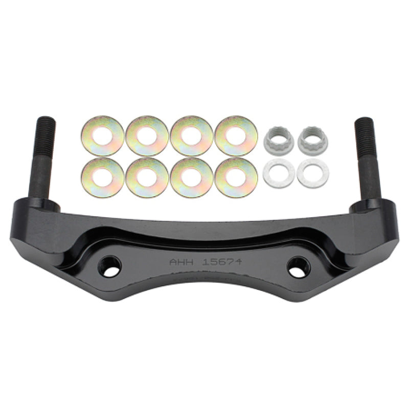 WIL Caliper Brackets - Wilwood AERO4 Rear Bracket Kit Nissan Y61 PATROL