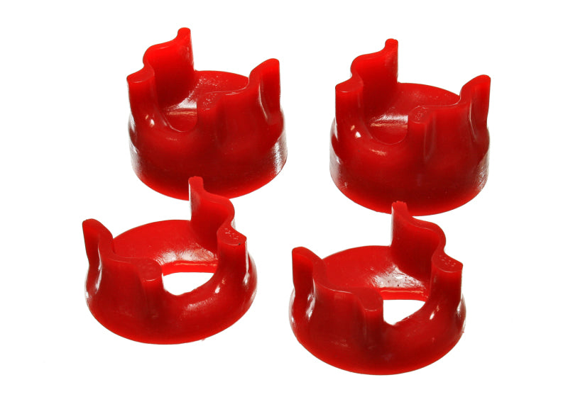 ES Motor Mounts - Red - Energy Suspension 98-02 Dodge Ram 2500/3500 Red Motor Mount Insert Set for 5.9L Cummins 24V