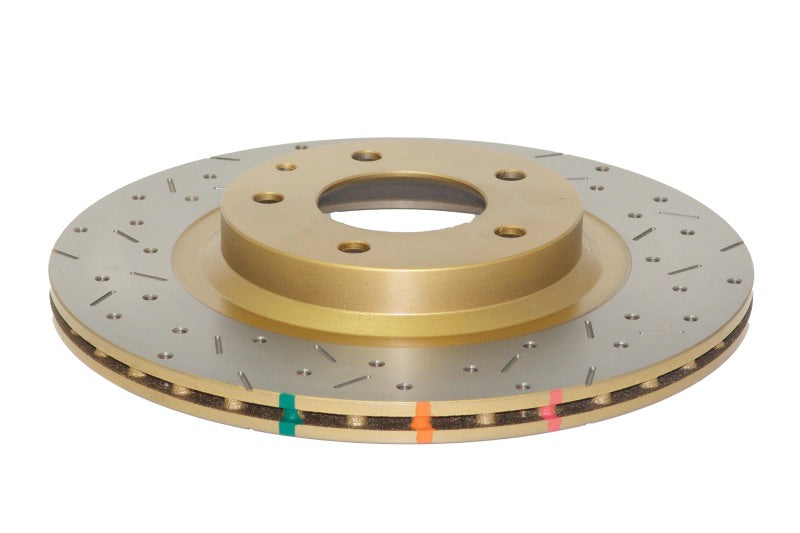 DBA 4000 Slot&Drill Rotors - DBA 03-10 RX-8 Std Suspension / Sport Suspension Rear Drilled & Slotted 4000 Series Rotor