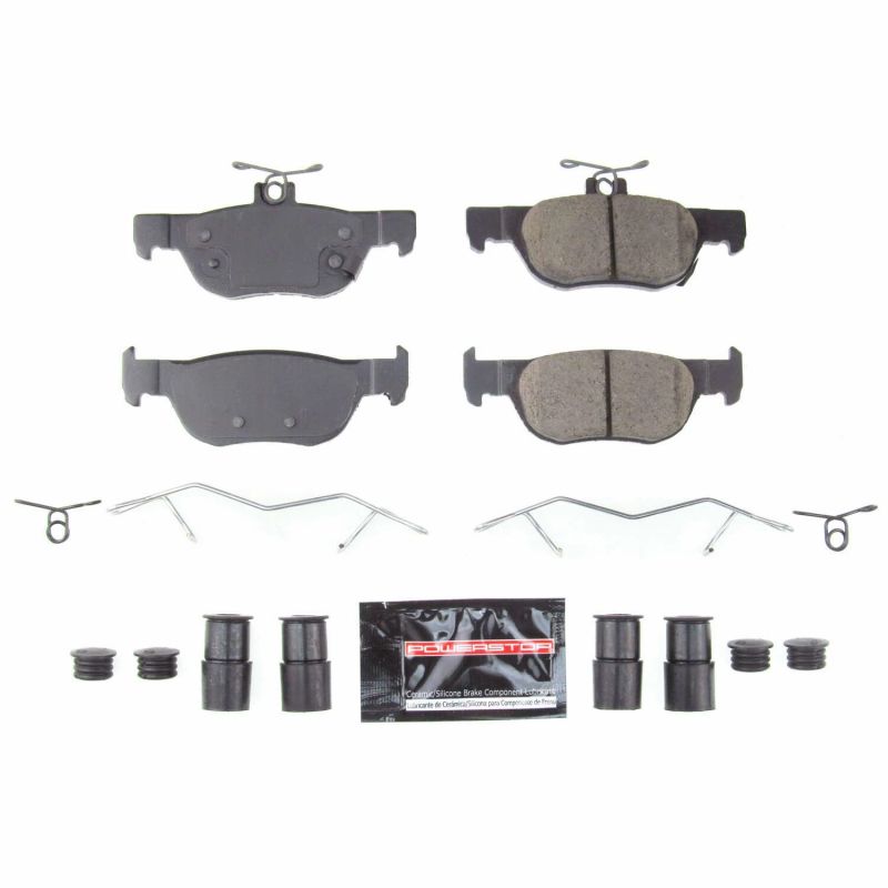PSB Z23 Evolution Brake Pads - Power Stop 2019 Mazda 3 Rear Z23 Evolution Sport Brake Pads w/Hardware