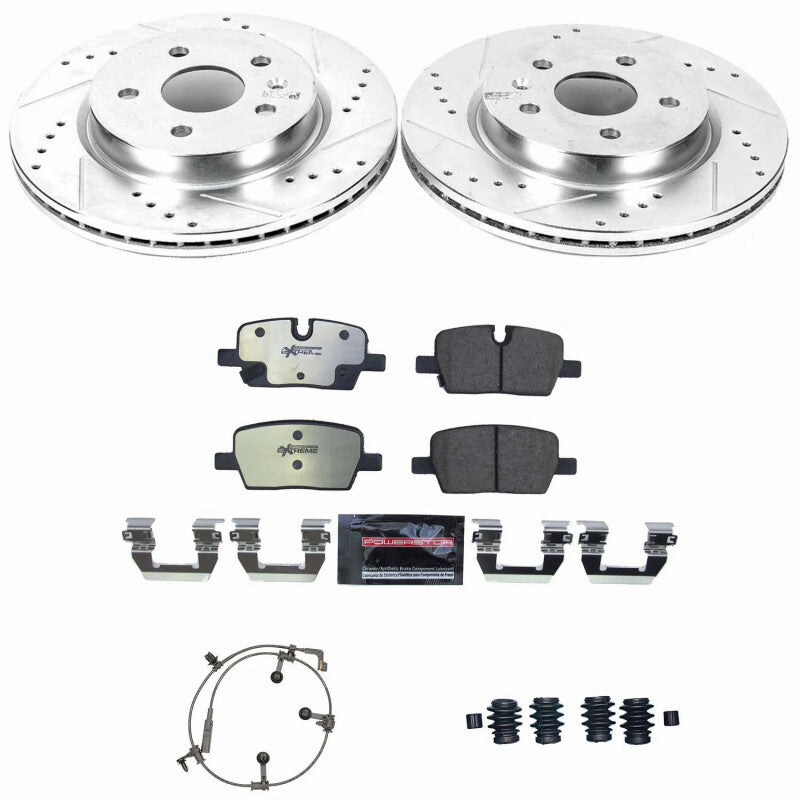PSB Z36 Truck & Tow Kit - Power Stop 20-21 Cadillac CT5 Rear Z36 Truck & Tow Brake Kit
