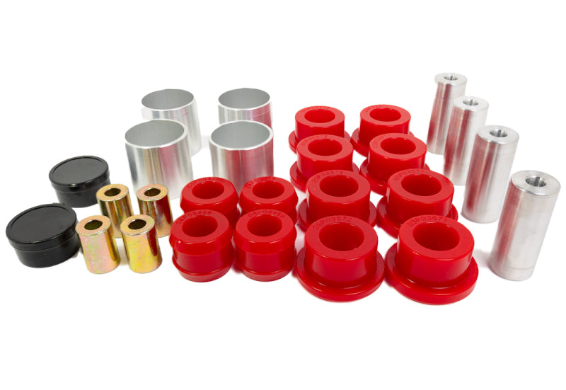 ES Cntrl Arm Bushings - Red - Energy Suspension 12-20 Tesla Model S Rear Control Arm Bushing Set - Red