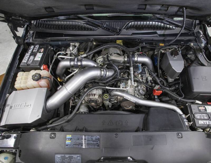 WCF Intake Bundle Kit - Wehrli 01-04 Chevrolet 6.6L LB7 Duramax High Flow Intake Bundle Kit - Flat Black
