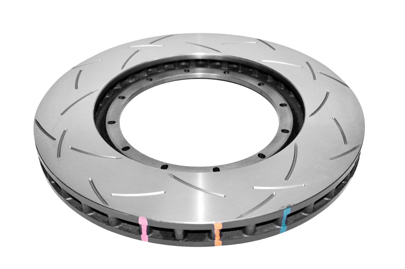 DBA 5000 Series Slotted Rotors - DBA 18-19 Subaru STI VAB T3 5000 Series 2-Piece Slotted Front Brake Rotor (Hat Not Included)