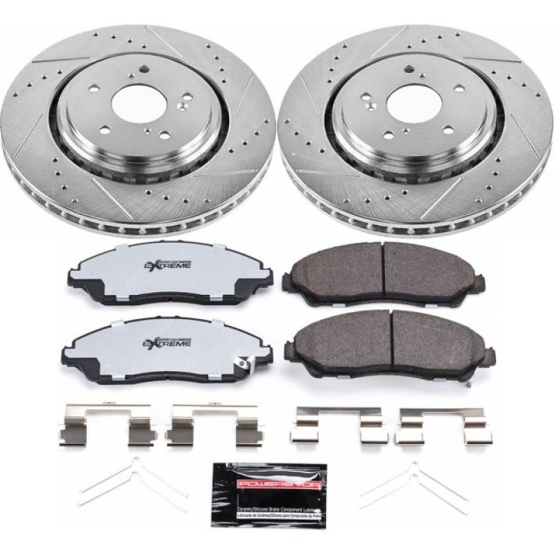 PSB Z36 Truck & Tow Kit - Power Stop 14-16 Acura MDX Front Z36 Truck & Tow Brake Kit
