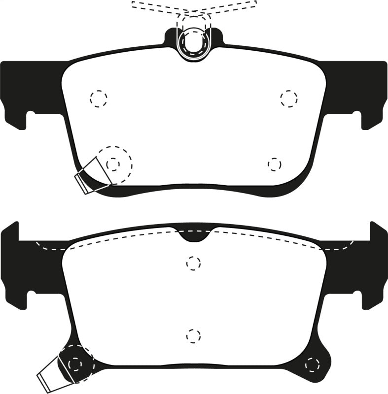 EBC Greenstuff Brake Pad Sets - EBC 2016+ Buick Envision 2.0L Turbo Greenstuff Rear Brake Pads