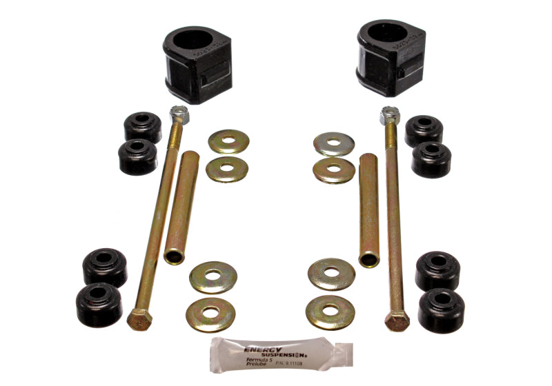 ES Sway Bar Bushings - Black - Energy Suspension GM 4 X Front Stab Bar Bushing - Black