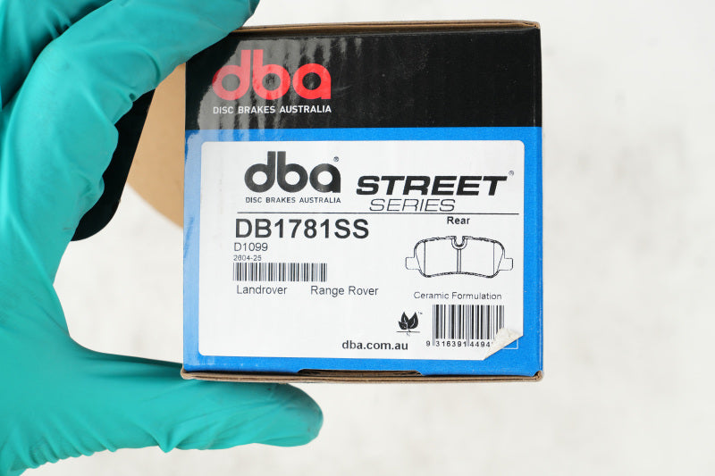 DBA Street Series Brake Pads - DBA 06-13 Land Rover Range Rover Sport HSE V6 Rear Street Series Brake Pads