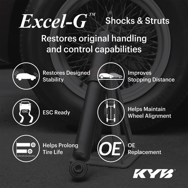 KYB Shock & Strut Excel-G - KYB Shocks & Struts Excel-G 201 Ford Escape Front Left Side Strut