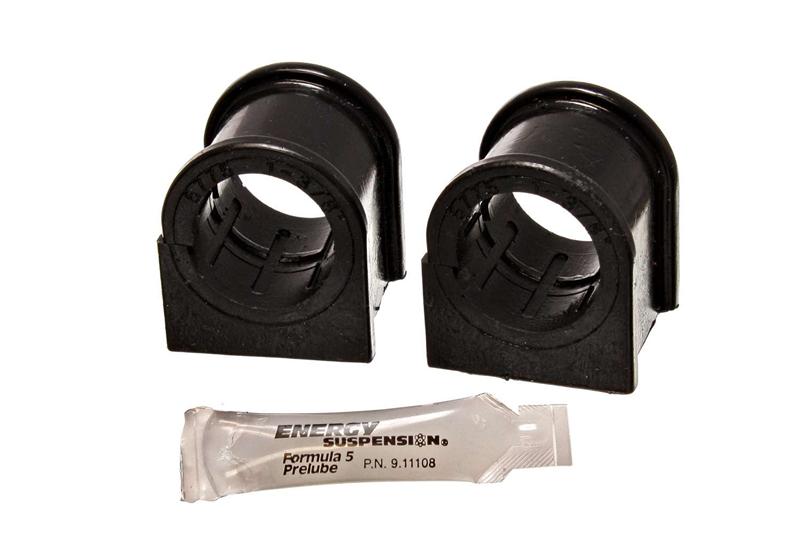 ES Sway Bar Bushings - Black - Energy Suspension 05-07 Ford Mustang Black Front Sway Bar Bushing Set (Must Reuse All Metal Parts)