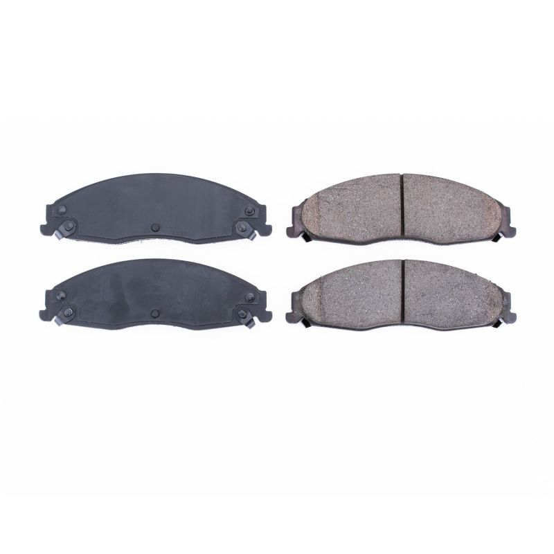 PSB Z16 Evolution Brake Pads - Power Stop 03-07 Cadillac CTS Front Z16 Evolution Ceramic Brake Pads