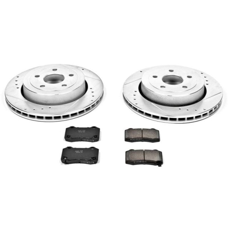 PSB Z23 Evolution Kit - Power Stop 06-10 Jeep Grand Cherokee Rear Z23 Evolution Sport Brake Kit