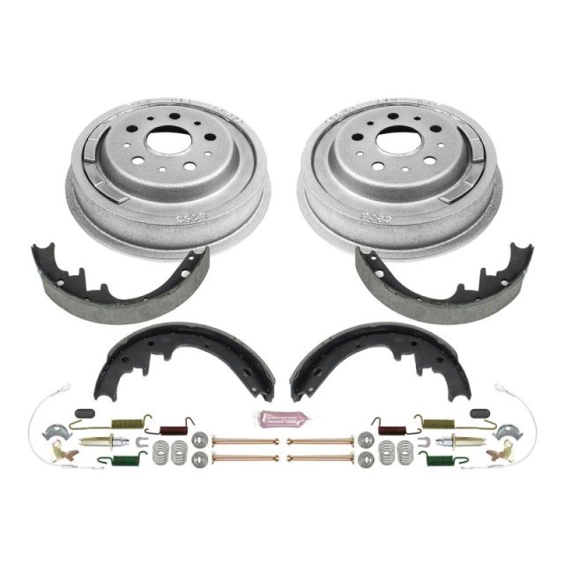 PSB Autospecialty Drum Kit - Power Stop 67-69 Mercury Cougar Rear Autospecialty Drum Kit
