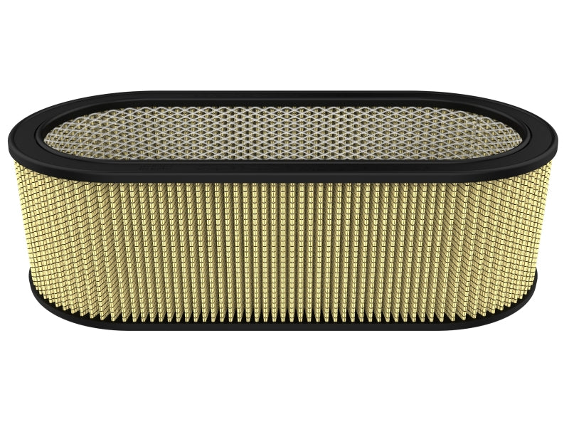 AFE Universal Pro-G 7 Filter - aFe MagnumFLOW Air Filters Round Racing PG7 A/F PG7 Oval Filter (18.13 x 7.25 x 6.0 w/EM)