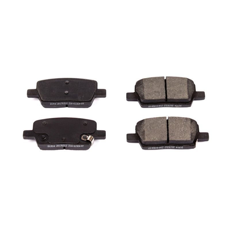 PSB Z16 Evolution Brake Pads - Power Stop 18-19 Buick Enclave Rear Z16 Evolution Ceramic Brake Pads