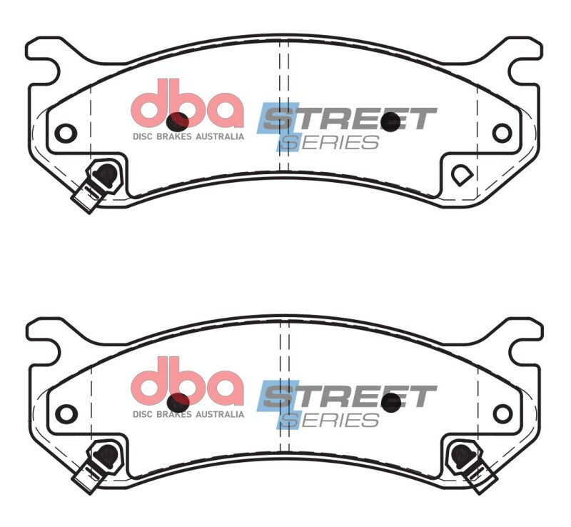 DBA Street Series Brake Pads - DBA 99-07 Chevrolet Silverado 1500 Street Series Rear Brake Pads