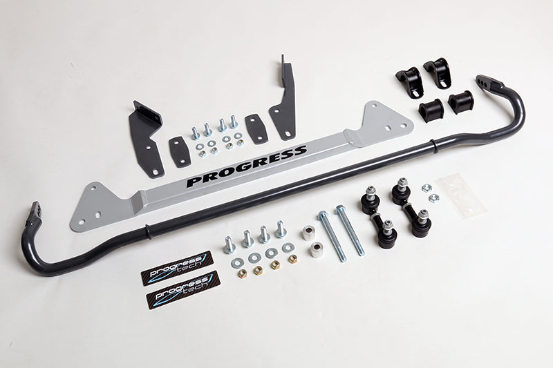 PRG Rear Sway Bars - Progress Tech 88-91 Honda Civic HB/CRX Rear Sway Bar (22mm Adj)