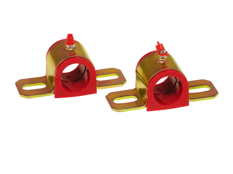 PRO Sway/End Link Bush - Red - Prothane Universal Greasable Sway Bar Bushings - 32MM - Type B Bracket - Red