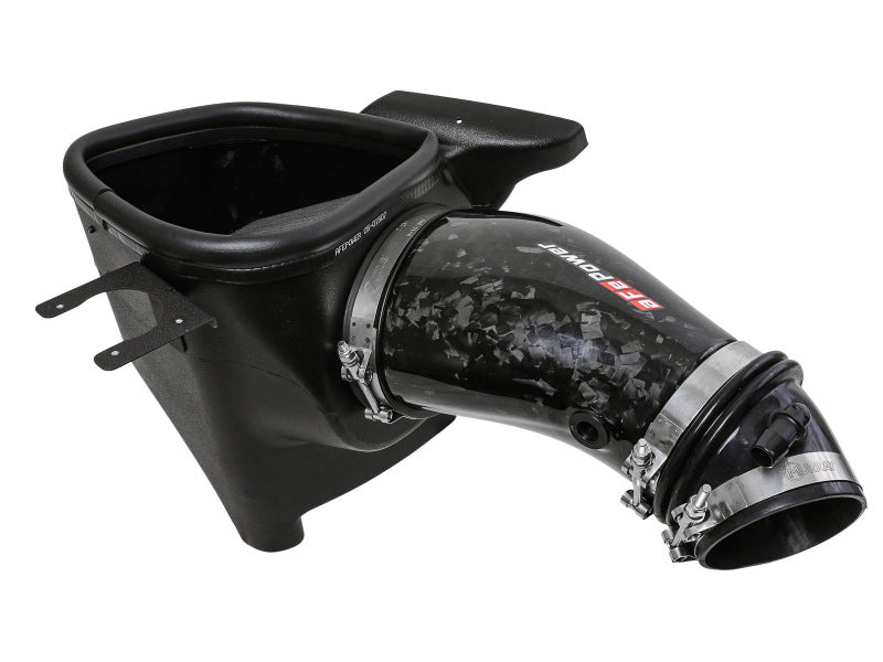 AFE Track Series Intake - aFe 2021 Dodge Durango SRT Hellcat Track Series Carbon Fiber Cold Air Intake System w/ Pro 5R Filter