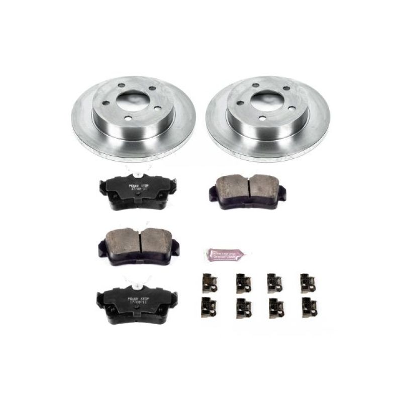 PSB Autospecialty Kit - Power Stop 94-04 Ford Mustang Rear Autospecialty Brake Kit
