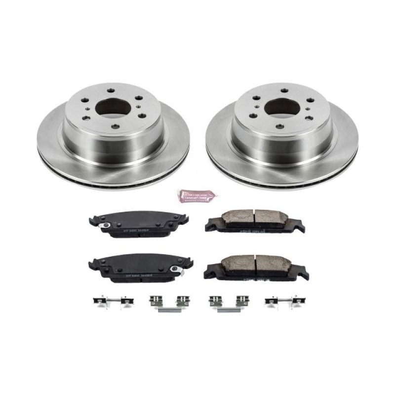 PSB Autospecialty Kit - Power Stop 15-19 Cadillac Escalade Rear Autospecialty Brake Kit