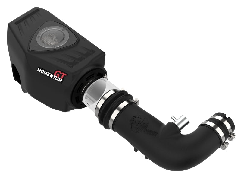 AFE Momentum GT Cold Air Intakes - aFe POWER Momentum GT Pro Dry S Intake System 17-21 Alfa Romeo Giulia L4-2.0L (t)