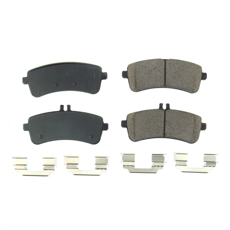 PSB Z17 Evolution Brake Pads - Power Stop 17-18 Mercedes-Benz AMG GT Rear Z17 Evolution Ceramic Brake Pads w/Hardware