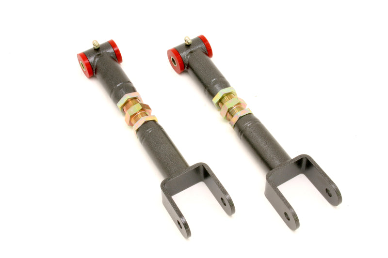 BMR Control Arms - BMR 64-67 A-Body Upper Control Arms On-Car Adj. (Polyurethane) - Black Hammertone