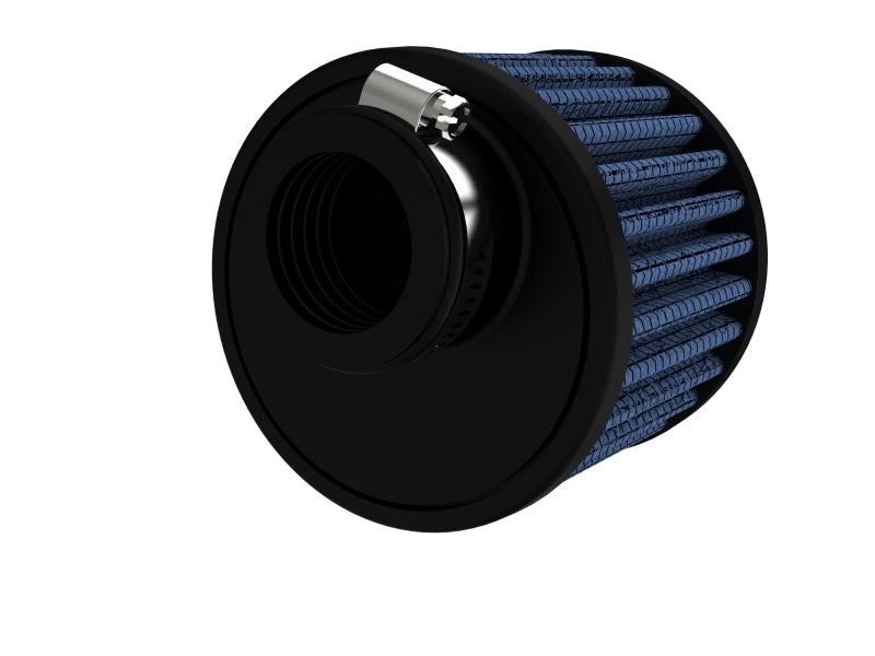 AFE Universal Pro-5 R Filter - aFe Magnum FLOW Crankcase Vent Filter 1-1/4 IN F x 3-3/4 IN B x 3-3/4 IN T x 3 IN H