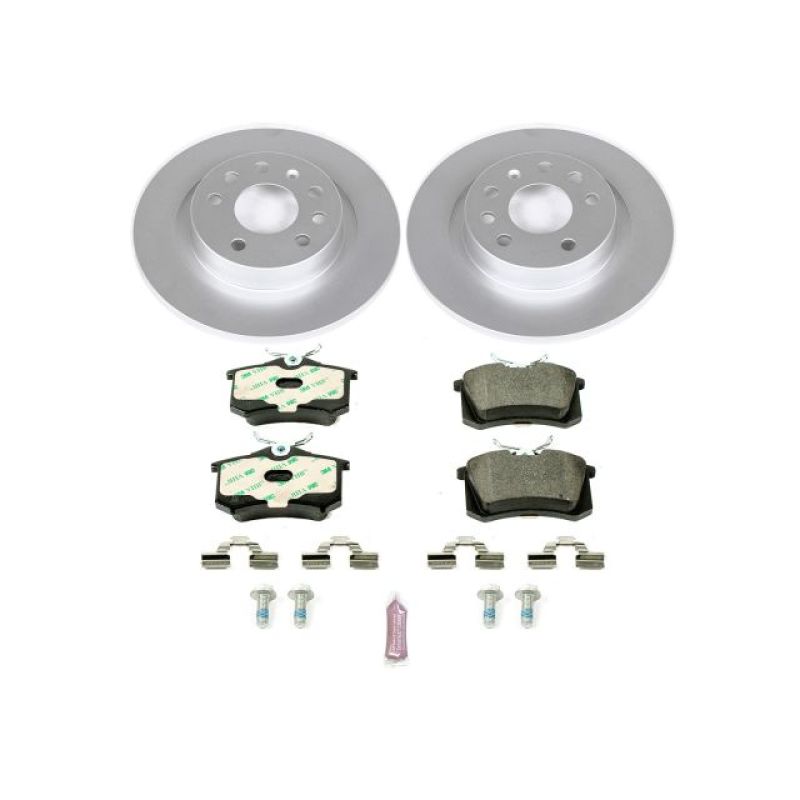 PSB Euro-Stop Kit - Power Stop 98-04 Audi A6 Rear Euro-Stop Brake Kit