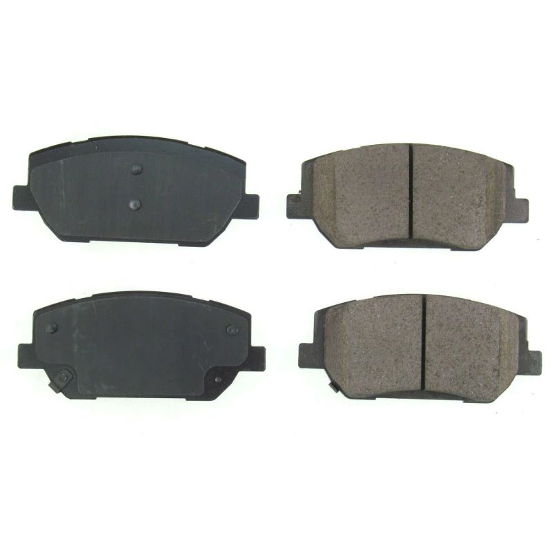 PSB Z16 Evolution Brake Pads - Power Stop 2019 Hyundai Santa Fe Front Z16 Evolution Ceramic Brake Pads