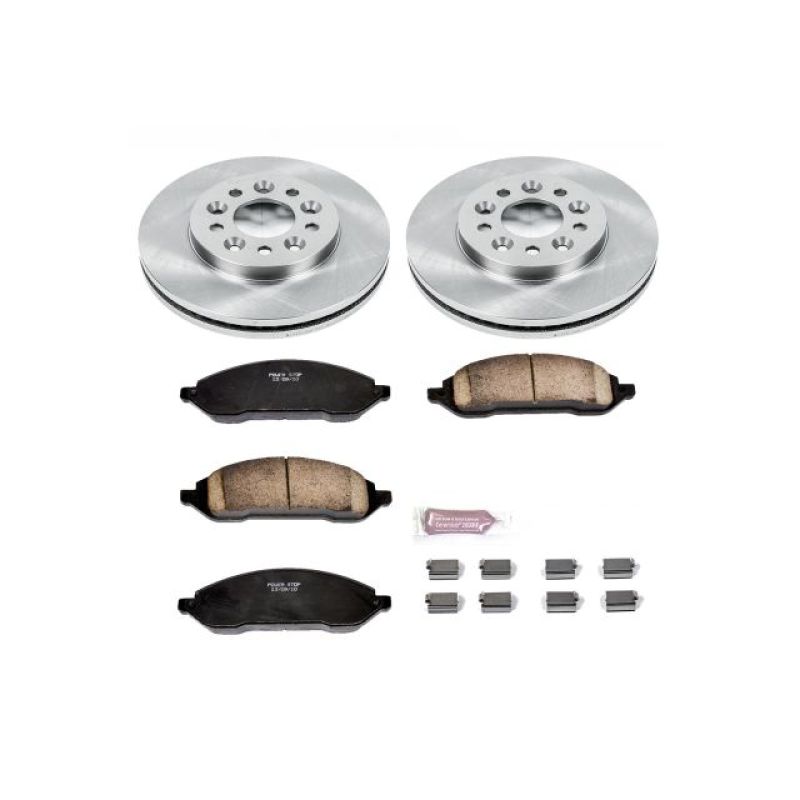 PSB Autospecialty Kit - Power Stop 04-07 Ford Freestar Front Autospecialty Brake Kit