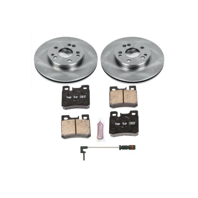 PSB Autospecialty Kit - Power Stop 90-93 Mercedes-Benz 300CE Front Autospecialty Brake Kit