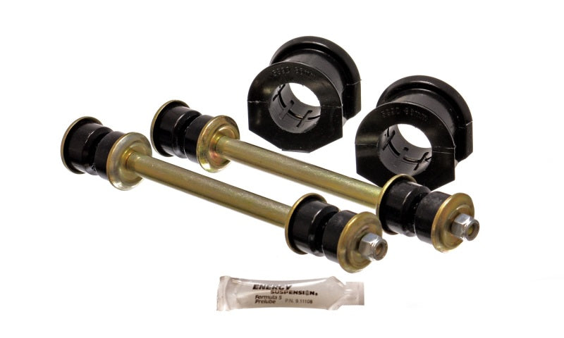 ES Sway Bar Bushings - Black - Energy Suspension 95-97 Ford Explorer/Bronco 2WD/4WD 36mm Black Front Sway Bar Bushing Set